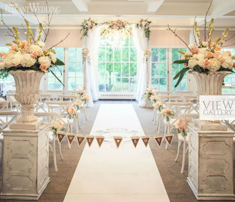 Indoor Secret Garden Wedding
