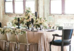 Industrial Black and Pink Wedding Theme