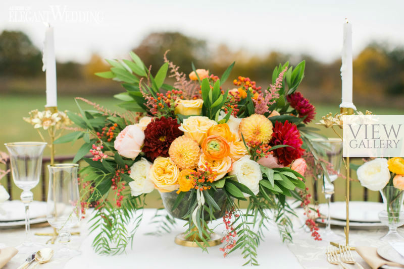 fall wedding