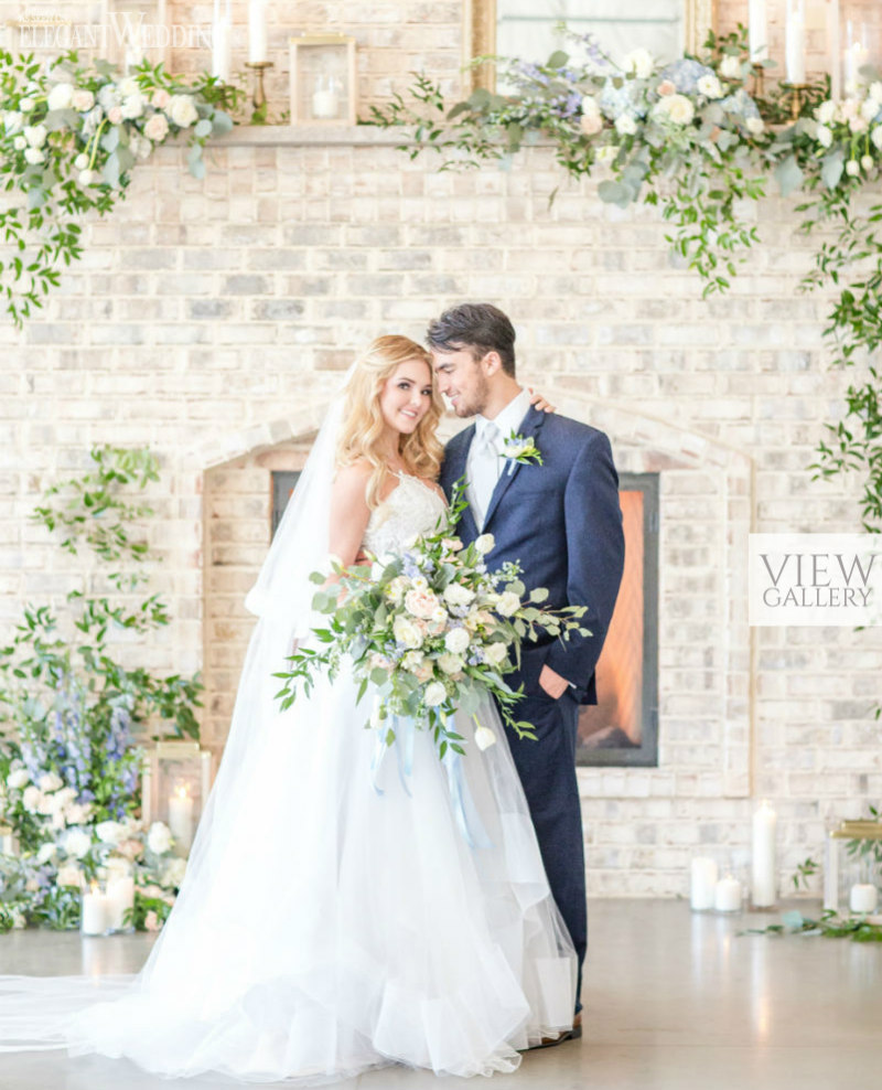 Dusty Blue Wedding Ideas For Spring