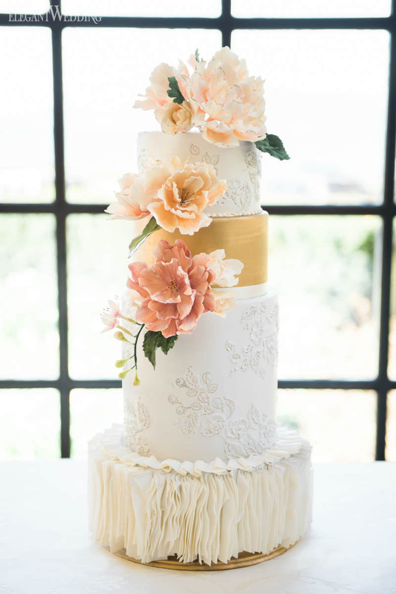 Summer Garden Wedding Cakes
