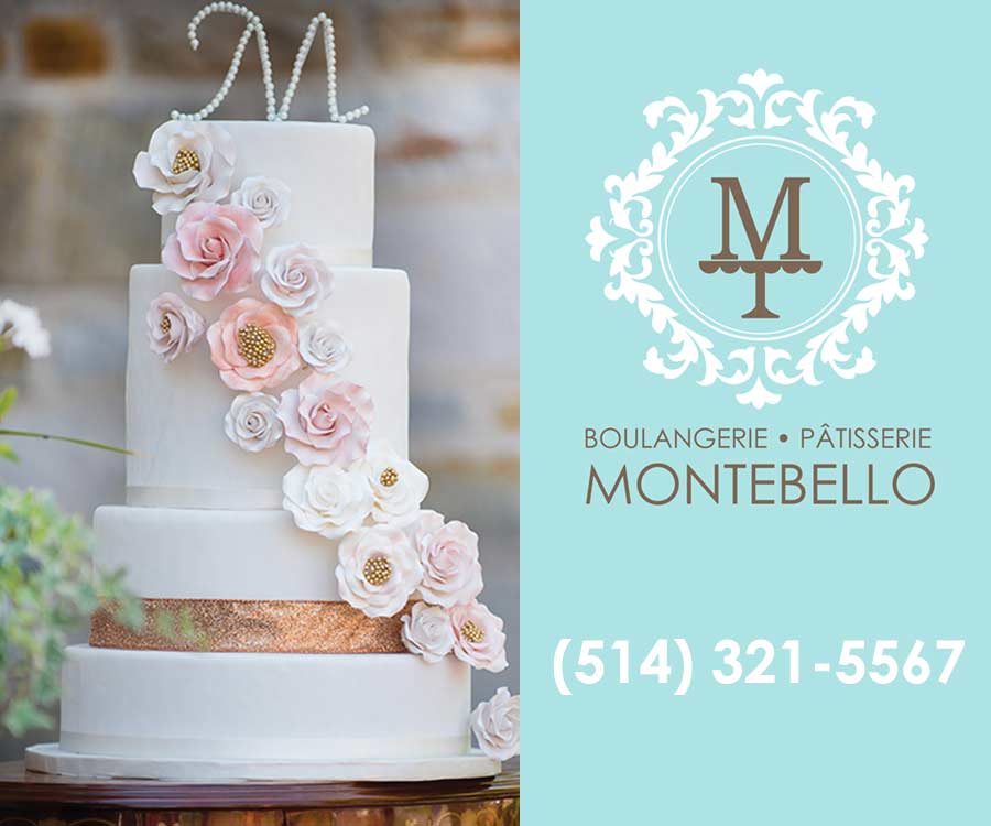 pink and white wedding cake