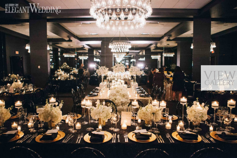 Black and Gold Wedding Inspiration