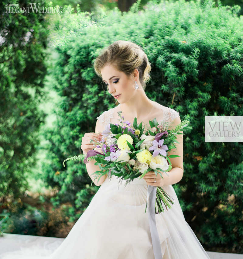 Vintage Lavender Wedding Inspiration
