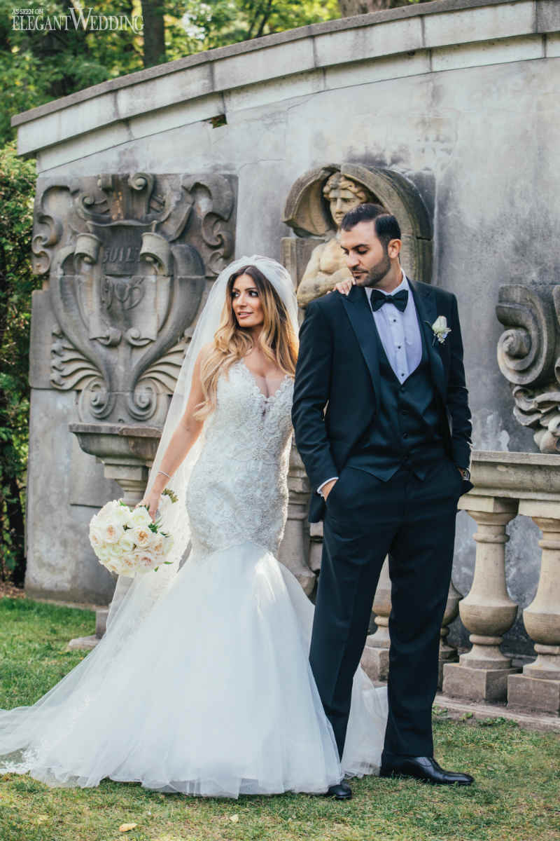 Gorgeous Pink and Silver Wedding ElegantWedding