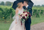 A Burgundy Wine Country Wedding