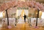 Flower-Filled White & Gold Wedding