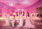 Elegant Pink Wedding Filled with Candles