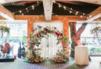 A Burgundy-Inspired Secret Garden Wedding