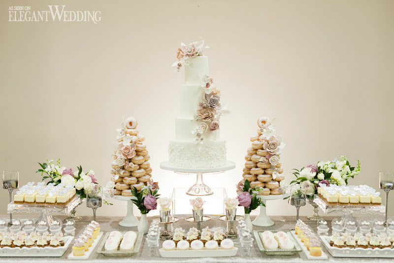 Blush Wedding Sweet Table