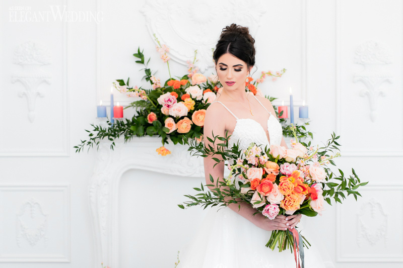 Classic & Whimsical Coral Wedding Ideas