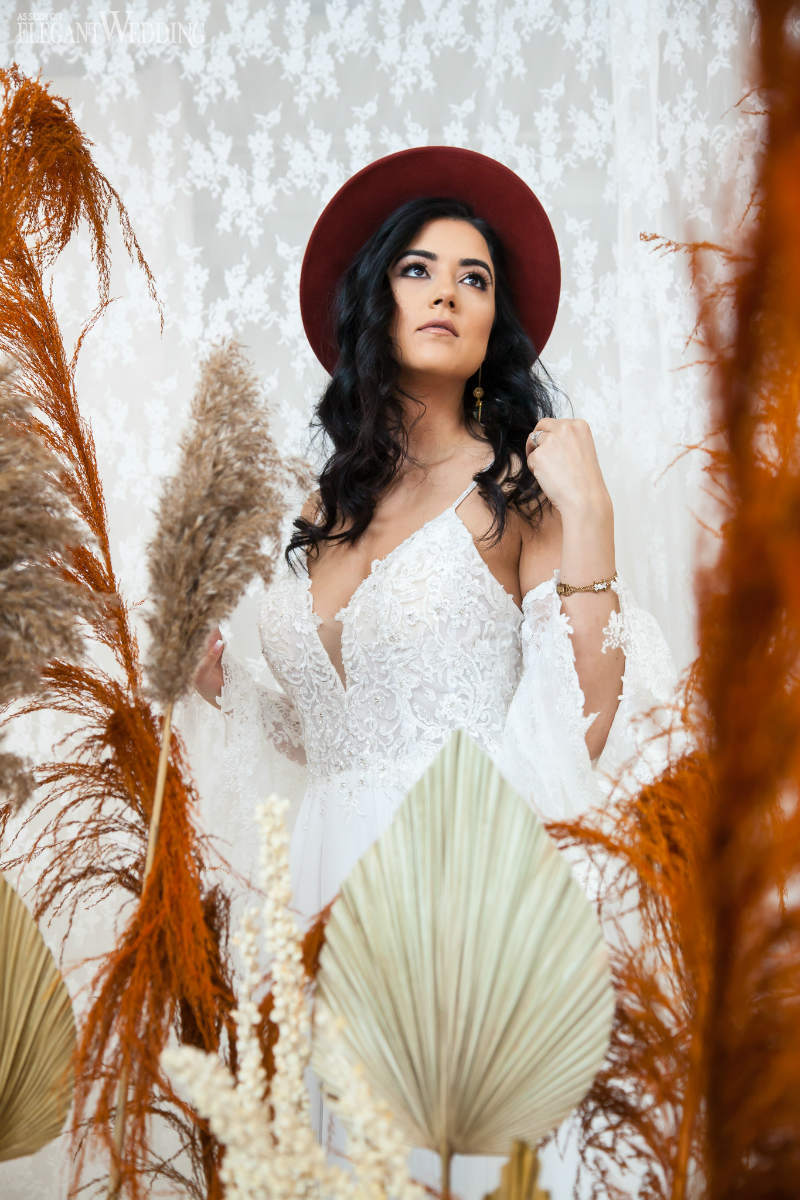 elegant wedding and OMG EVENTS14 boho wedding theme