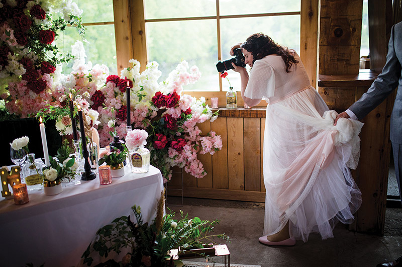 studio baron rainy day bride