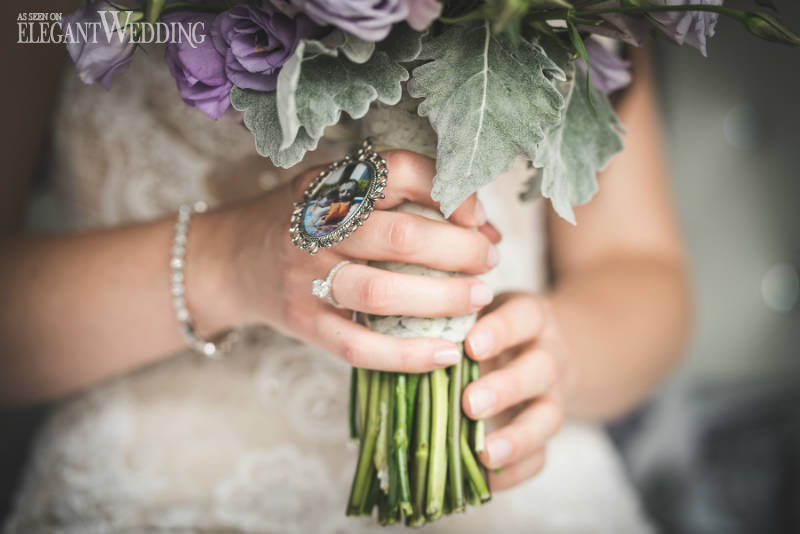 elegant wedding andrew monia photography7 flower bouquet romantic wedding