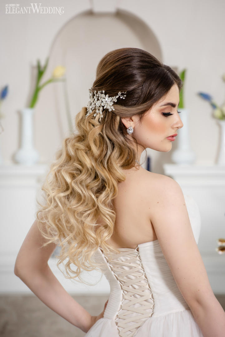 elegant Hampton's wedding theme17 Hampton's wedding hair style