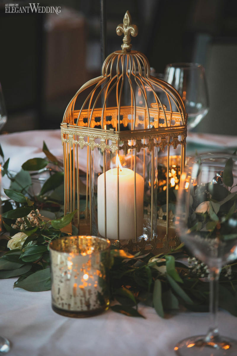 elegant wedding real wedding studio baron photography50 an intimate wedding, table setting