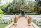 romantic wedding with boho vides