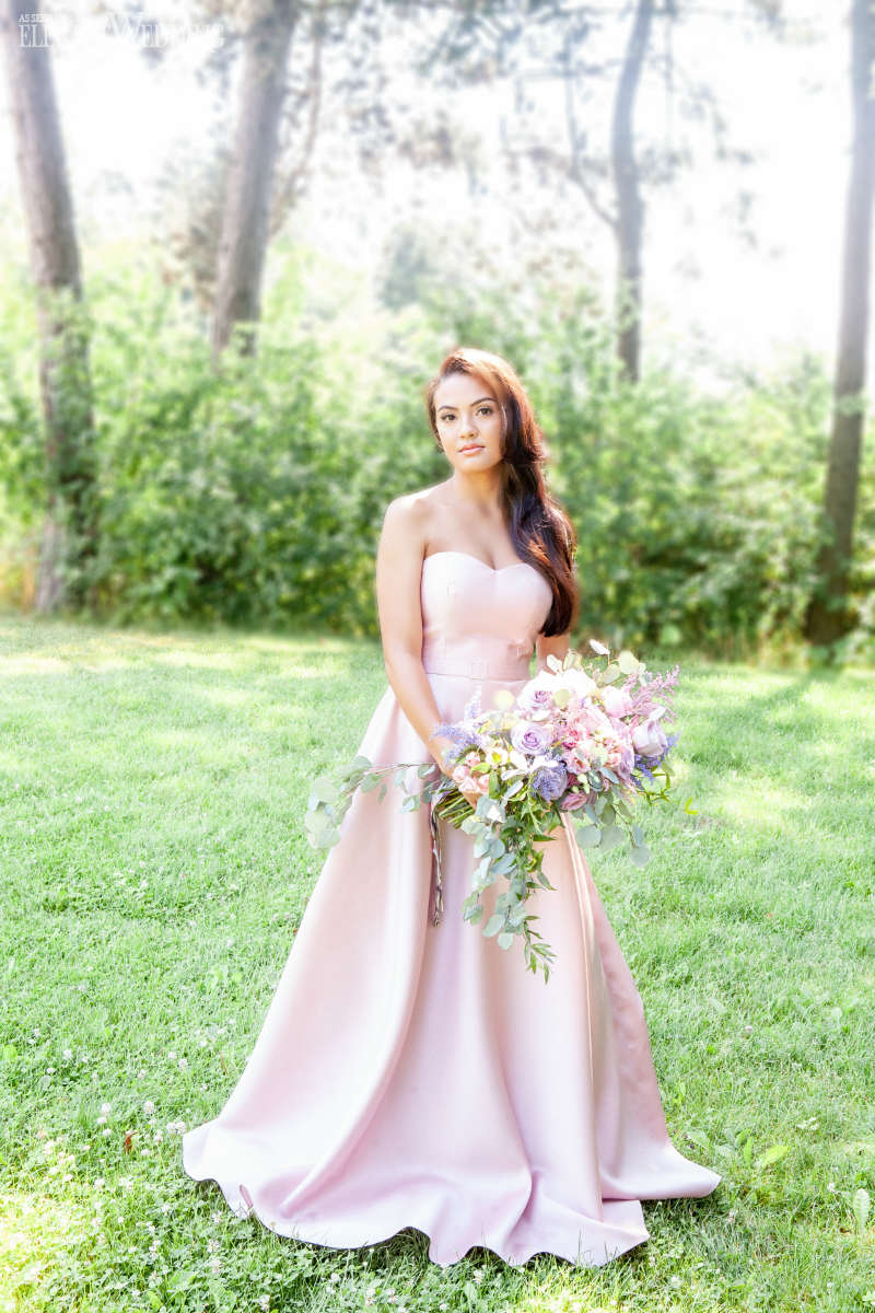 WHIMSICAL GARDEN WEDDING THEME1 whimsical wedding theme pink gown