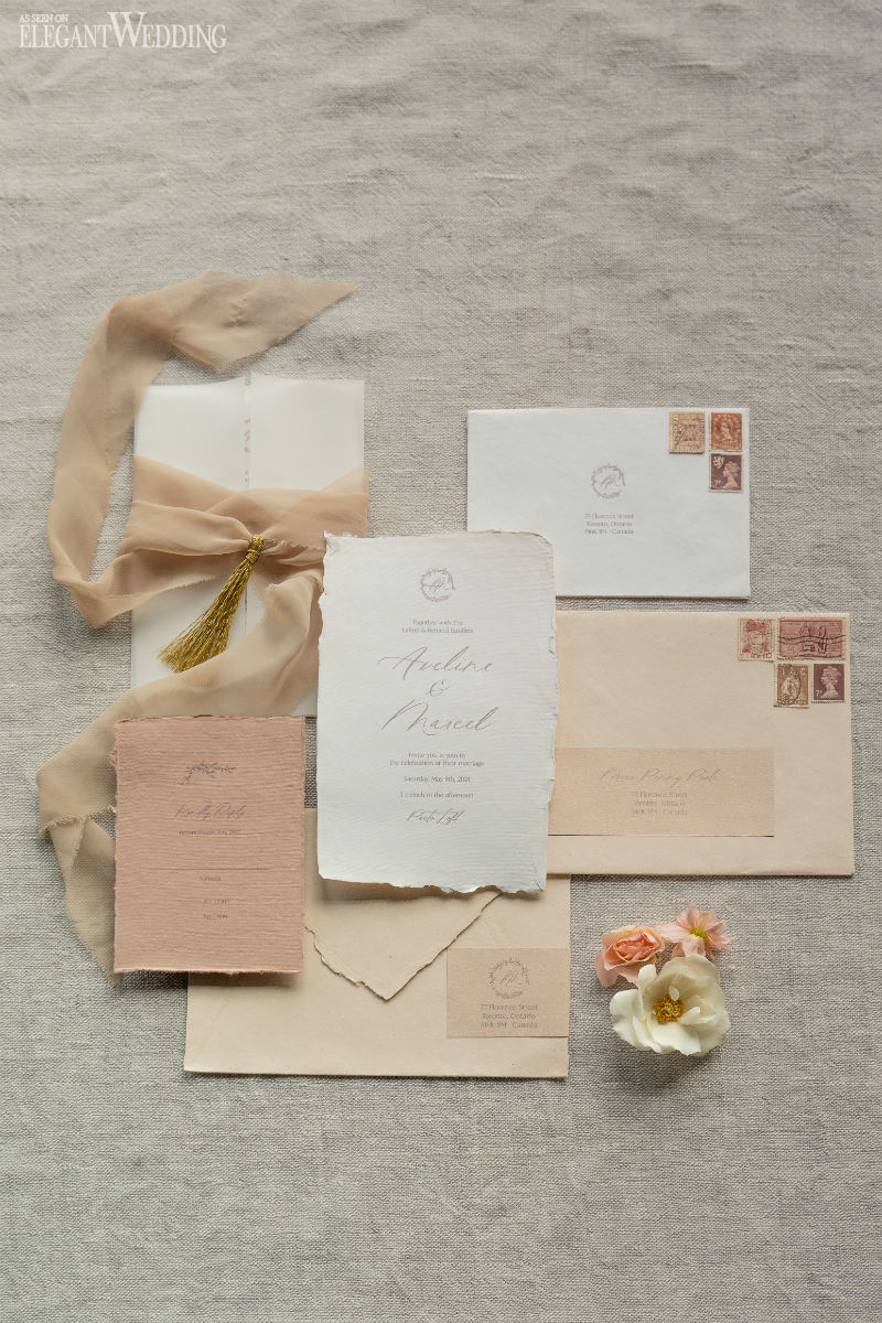 blush wedding inspiration elegant wedding19 romantic wedding invitations