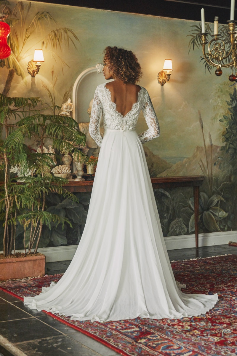 2021 Romance Collection_Camelia-Gown_Back anna georgina wedding gown