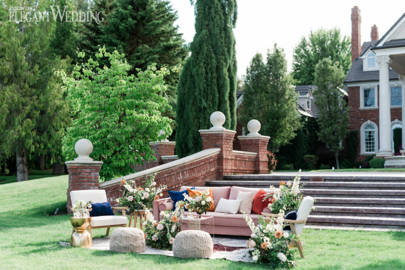 garden wedding theme28 garden wedding theme seating area