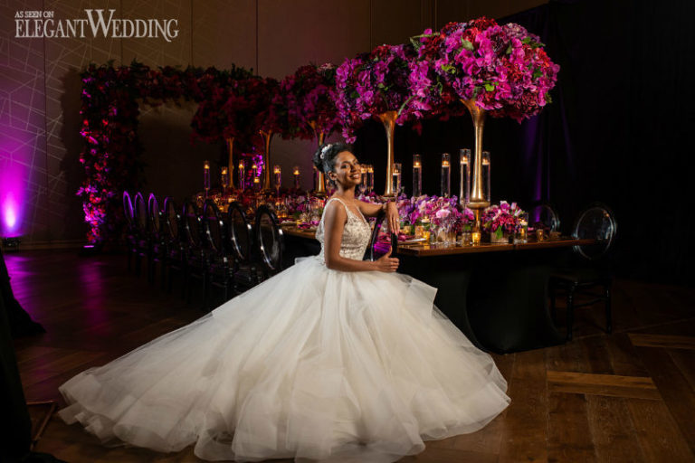 Over the Top Fuchsia Wedding Inspiration | ElegantWedding.ca