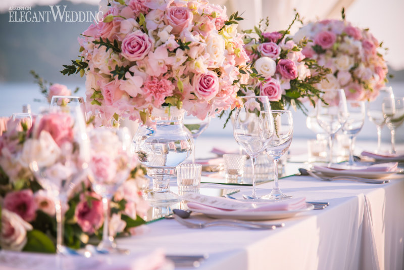 Stunning Wedding Flowers pink wedding flowers on a budget