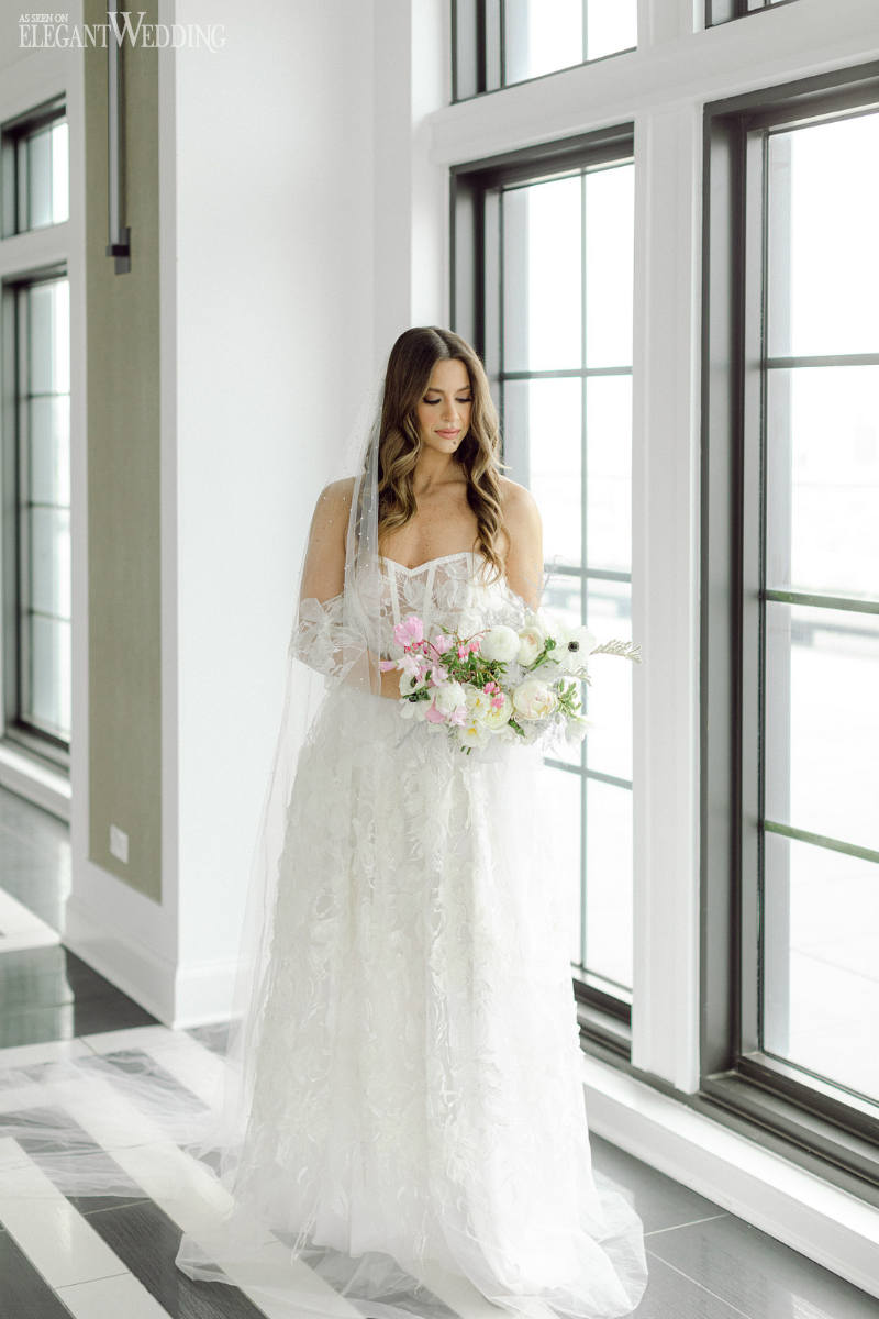 Art Deco meets Romantic French-Inspired wedding25 elegant bride