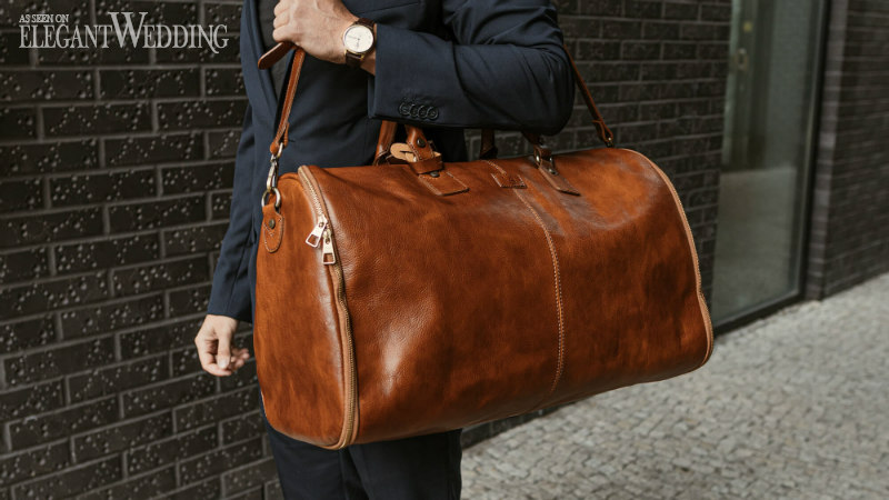 BEST OVERNIGHT BAGS FOR YOUR WEDDING6 overnight bag in leather