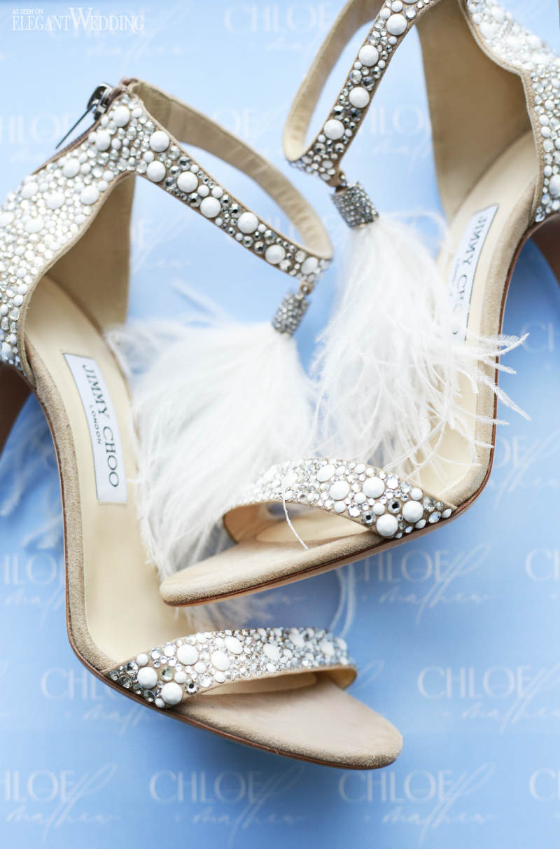 le rouge florist blue wedding theme23 chimmy choo wedding shoes in a blue wedding theme