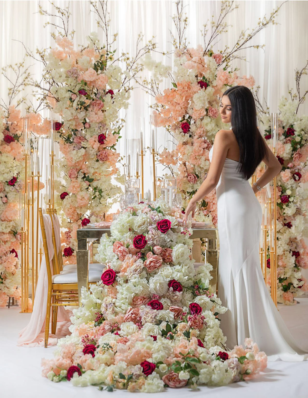 DECOR-AND-MORE-SILK-FLOWER-DECOR silk flowers for a wedding