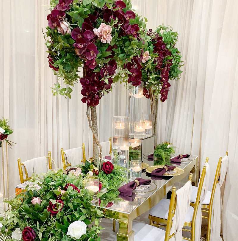 decor-and-more-center-pieces silk flower centerpieces