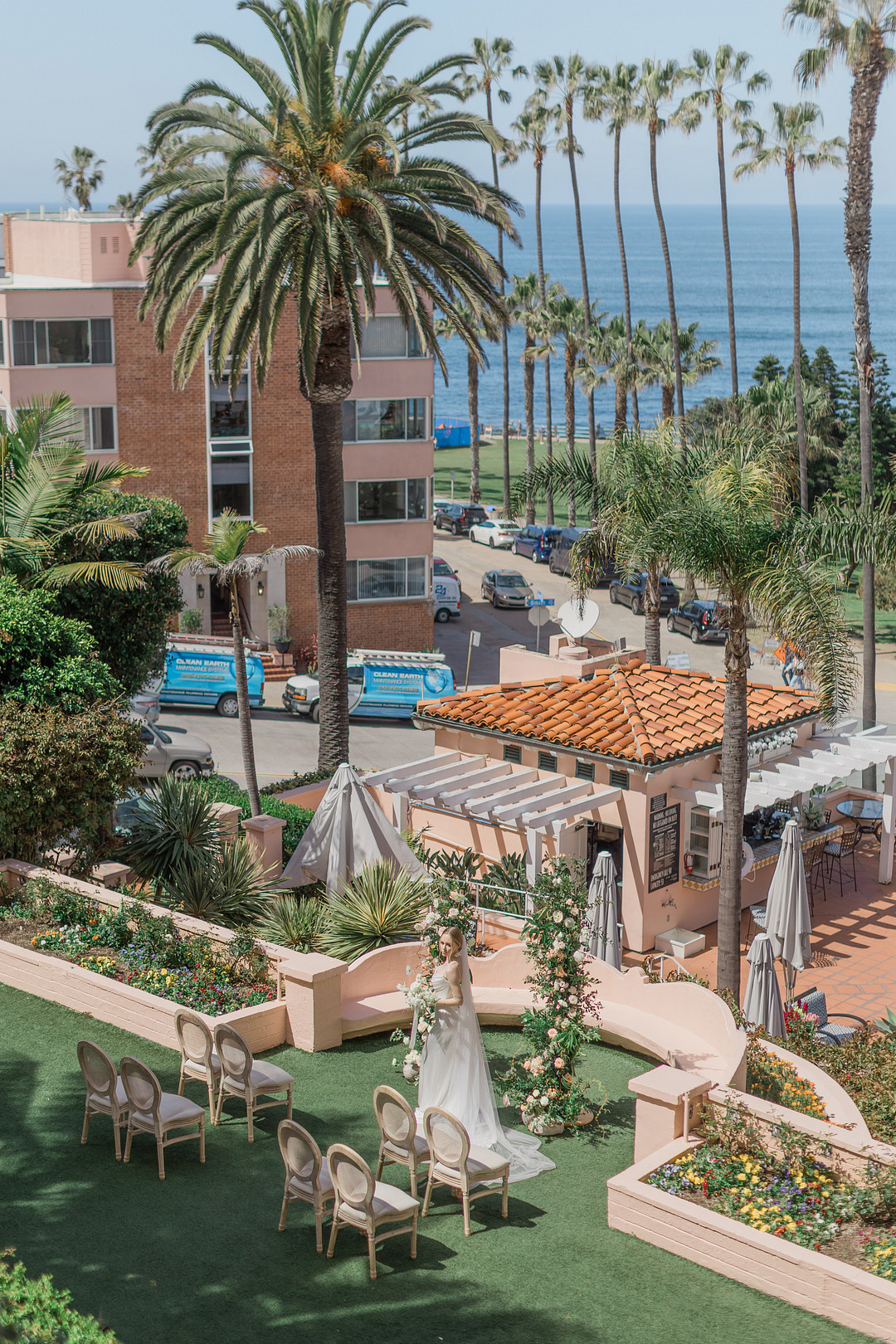 Styled Wedding Photo shoot at La Valencia_Maria Davis Photography_FO0A4666_low destination wedding resort