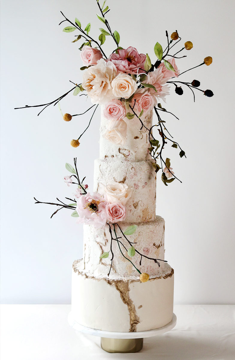 ROSE-CHAMPAGNE-MAIN white wedding cake rose champagne