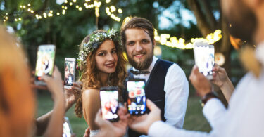 taking photos at your wedding