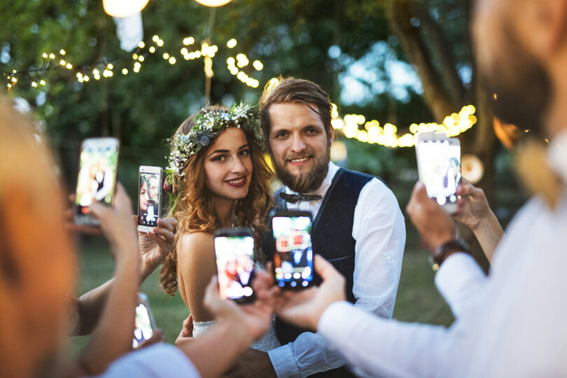 taking photos at your wedding
