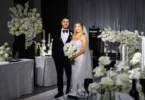 black and white wedding theme