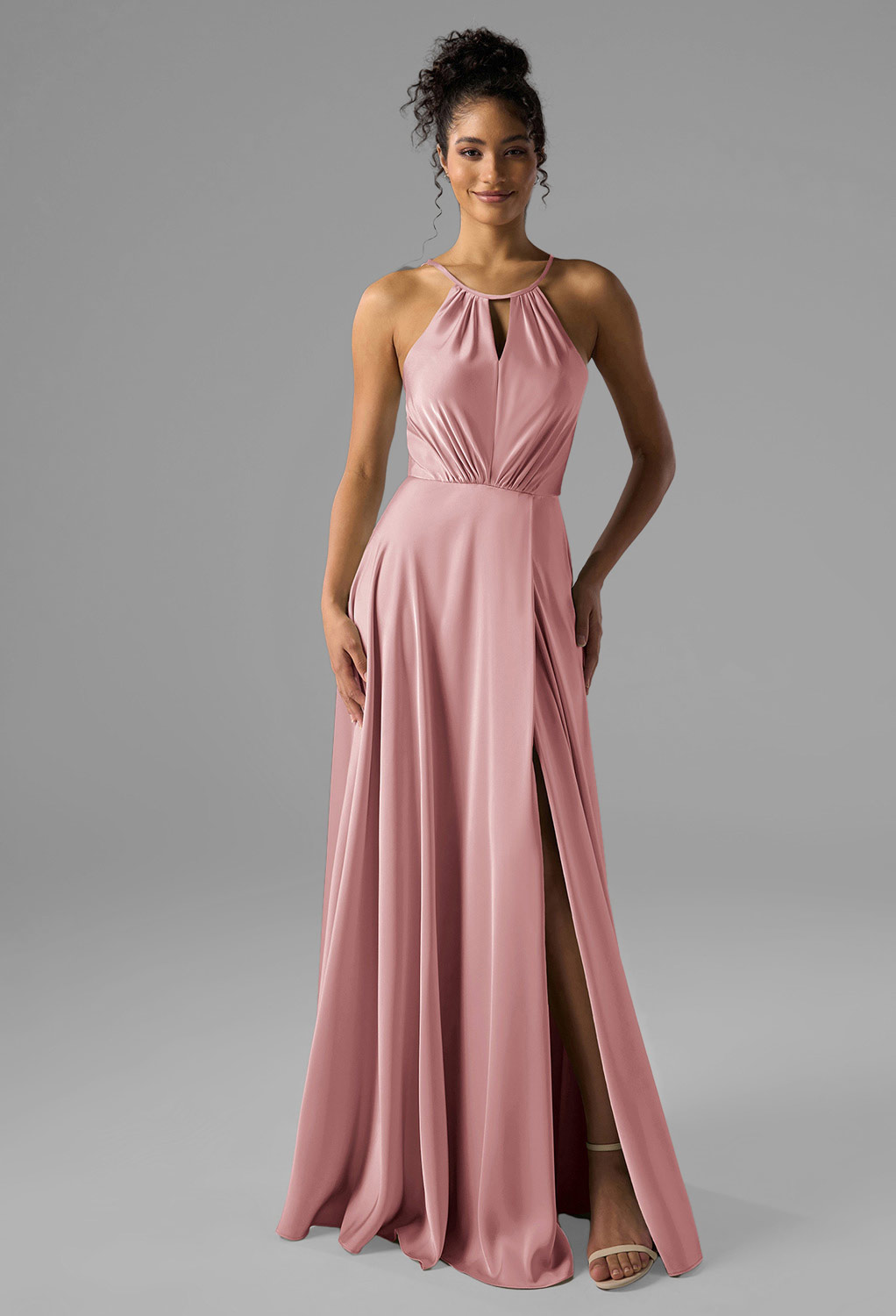 pink bridesmaid dresses