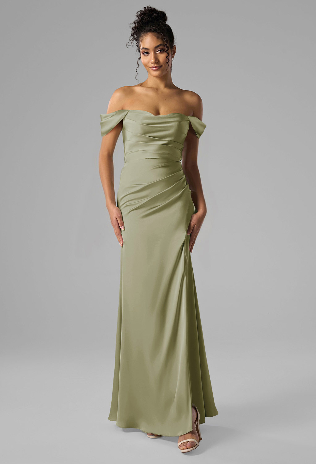 sage bridesmaid dress