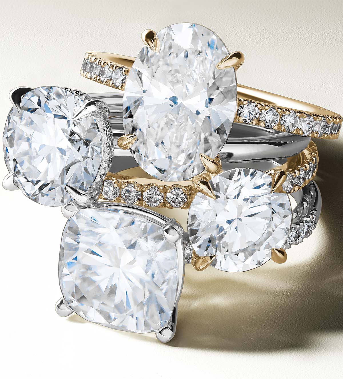 ex aurum diamond rings