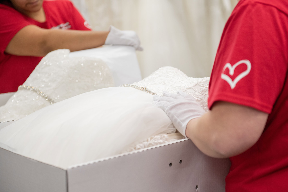 wedding dress preservation