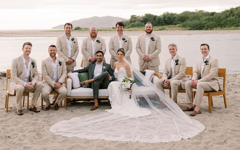 tropical wedding theme
