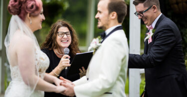 rose gold celebrant