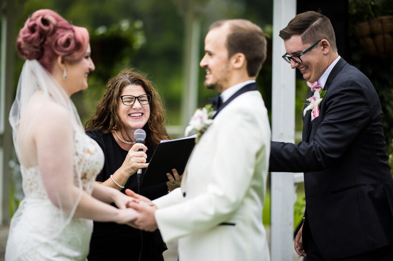 rose gold celebrant