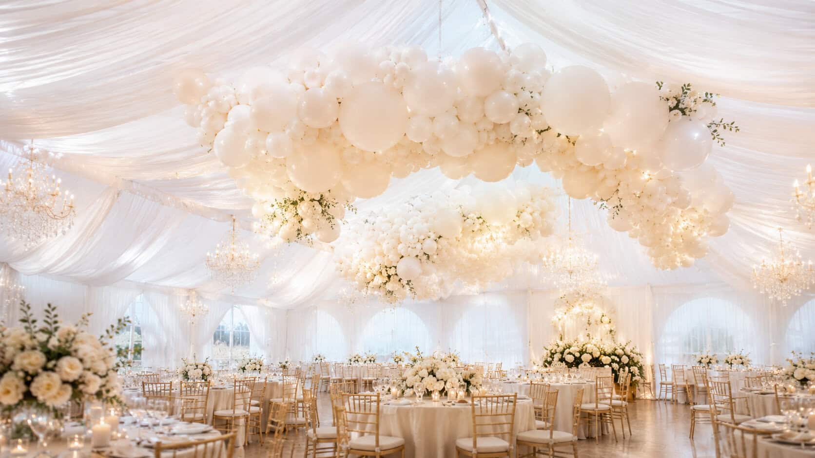 Wedding-Reception-Balloon-Installation